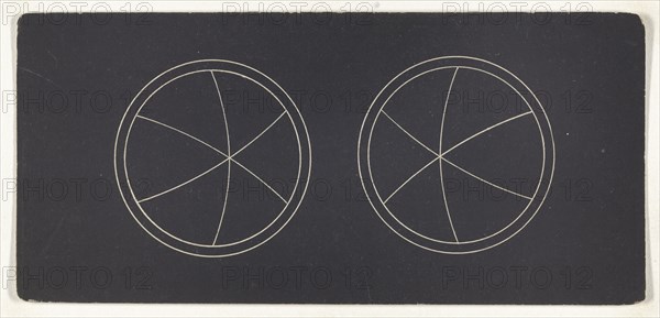 Optical illusion; 1850s; Lithograph