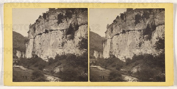 Blue? tor, Blue? Dale, Derbyshire; British; about 1860; Albumen silver print