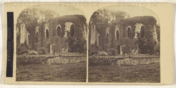 Winchester, Friary, Sussex; British; about 1860; Albumen silver print