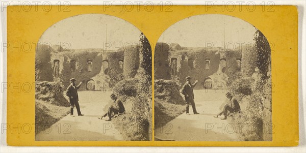 Beaumaris Castle, North Wales; British; about 1865; Albumen silver print