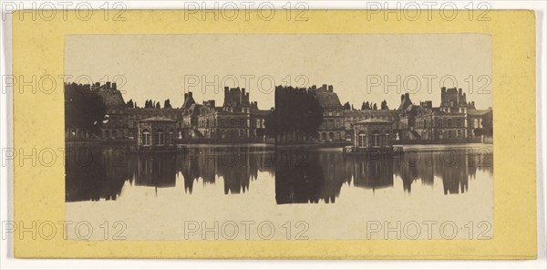 Fontainebleau; French; about 1865; Albumen silver print