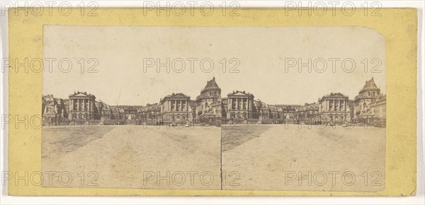 Parisian view, Paris, France, French; about 1865; Albumen silver print