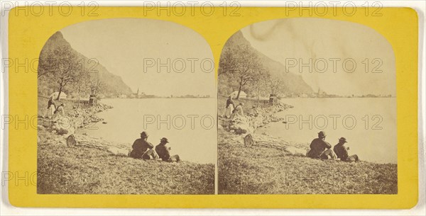 Fluellen. Lake Lucerne; about 1865; Albumen silver print, Switzerland