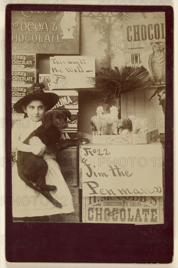 Jim the Pen Man; Henry McCobb, American, active New York, New York 1880s, 1886; Albumen silver print