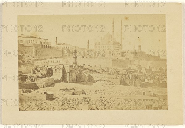 Citadelle vue du Nord; Wilhelm Hammerschmidt, German, born Prussia, died 1869, about 1866; Albumen silver print