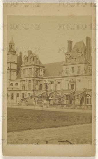 Fontainebleau; Debitte & Hervè; about 1865; Albumen silver print