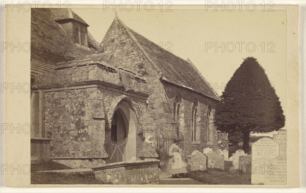 Arreton Church; Brown & Wheeler; 1864 - 1865; Albumen silver print ...