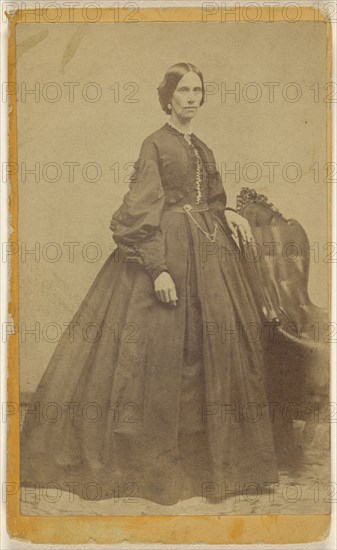 Elizabeth Moore; 1865 - 1870; Albumen silver print