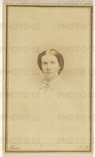 Mrs. William Philips Baker; Thomas Faris, American, active 1840s - 1850s, 1864 - 1866; Albumen silver print