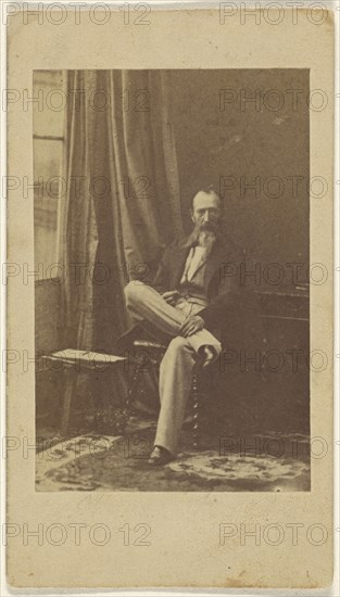 Horace Vernet, 1789 - 1863, French; about 1862; Albumen silver print