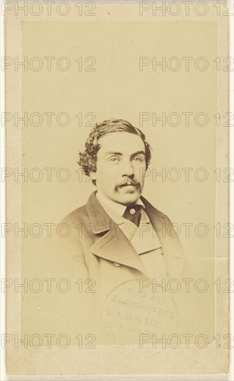 Eugene Durnin. Picture Taken when He Was Recovering from injuries in Civil War; Jeremiah Gurney & Son; 1865 - 1875; Albumen