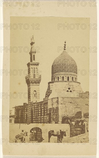 Mosquee Emir Akhour; Wilhelm Hammerschmidt, German, born Prussia, died 1869, 1865 - 1870; Albumen silver print