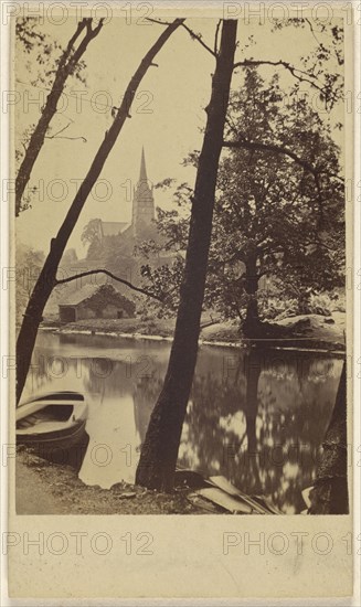 Church at Matlock Bath; British; 1862 - 1865; Albumen silver print