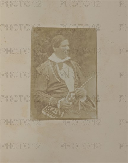 Rev. Peter Jones; Hill & Adamson, Scottish, active 1843 - 1848, Scotland; August 4, 1845; Salted paper print from a Calotype