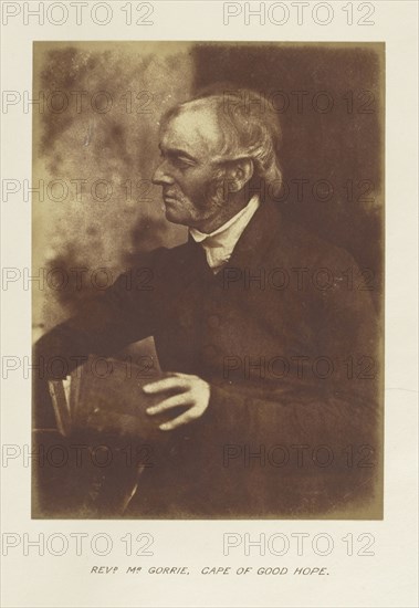 Reverend Mr. Gorrie, Cape of Good Hope; Hill & Adamson, Scottish, active 1843 - 1848, Scotland; 1843 - 1848; Salted paper print