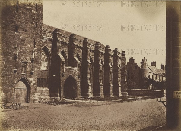 College Church, St. Andrews; Hill & Adamson, Scottish, active 1843 - 1848, Scotland; 1843 - 1848; Salted paper print