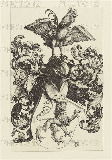 Design by Albrecht Dürer; Édouard Baldus, French, born Germany, 1813 - 1889, Paris, France; 1866; Heliogravure