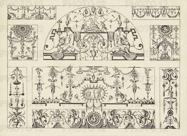 Design by Androuet du Cerceau; Édouard Baldus, French, born Germany, 1813 - 1889, Paris, France; 1866; Heliogravure