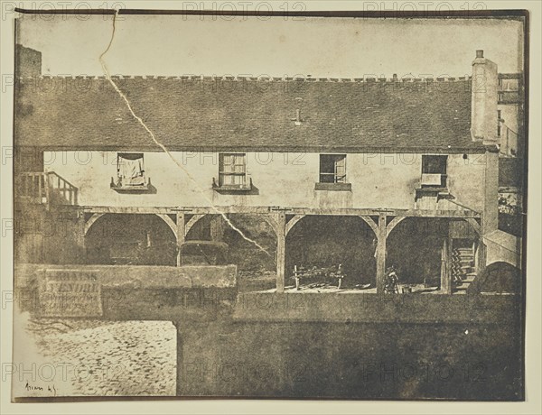 Carriage house; Hippolyte Bayard, French, 1801 - 1887, March 1849; Salted paper print; 17 × 22.7 cm, 6 11,16 × 8 15,16 in