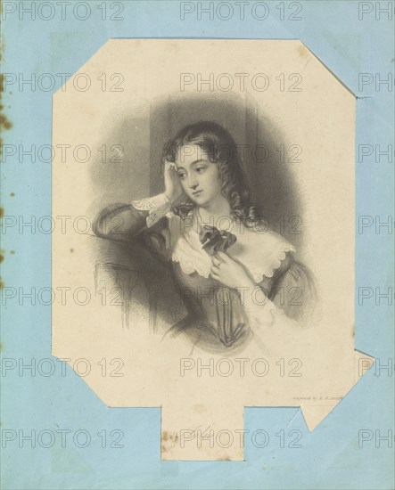 Julia; John William Wright, British, 1802 - 1848, Richard Austin Artlett; England; 1843 - 1845; Engraving; 19.4 x 14 cm