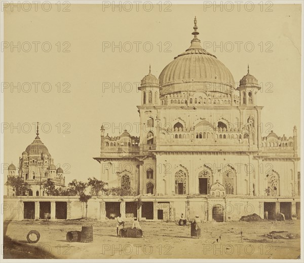 Small Mosque; Felice Beato, 1832 - 1909, India; 1858; Albumen silver print