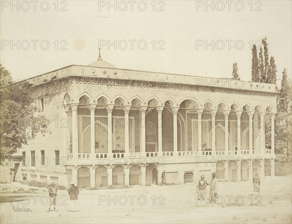 The Fountain of Sultan Selim, near St. Sophia; James Robertson, English, 1813 - 1888, Attributed to Felice Beato English