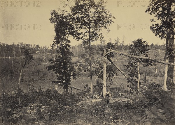 Battle Ground of Resacca, Georgia, No. 2; George N. Barnard, American, 1819 - 1902, New York, United States; negative