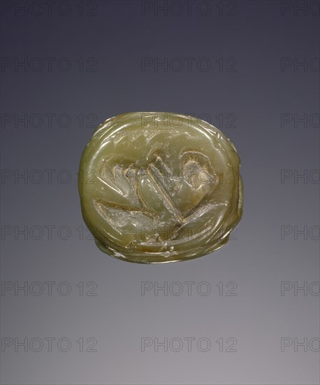 Prism-shaped engraved seal; Crete, Greece; about 1850 B.C. - 1700 B.C; Steatite; 1.3 × 1.5 cm, 1,2 × 9,16 in