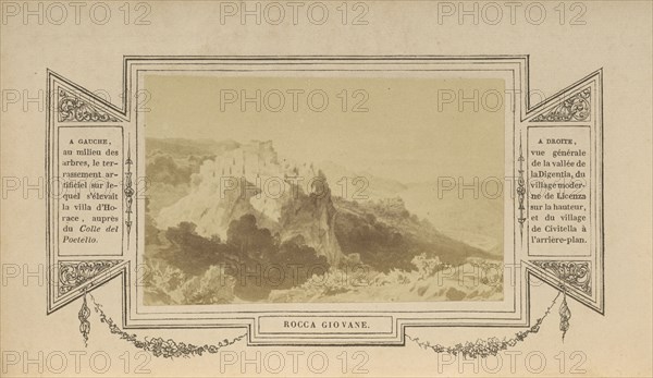 Rocca Giovane; Ernest Barrias, French, 1841 - 1905, Paris, France; 1855; Albumen silver print