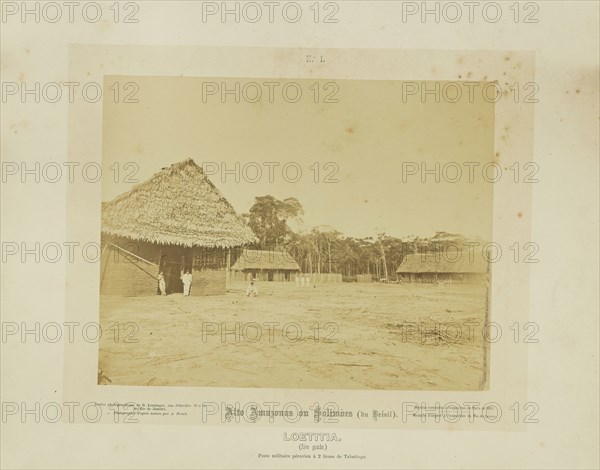 Loetitia; Albert Frisch, German, 1840 - 1918, Leticia, Colombia; about 1867; Albumen silver print