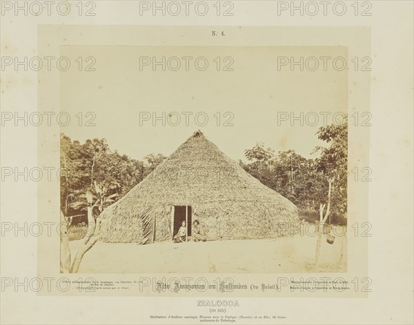 Malocca; Albert Frisch, German, 1840 - 1918, Tabatinga, Brazil; about 1867; Albumen silver print