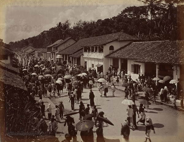 Perchara; Charles T. Scowen, English, 1852 - 1948, Sri Lanka; 1870s - 1890s; Albumen silver print