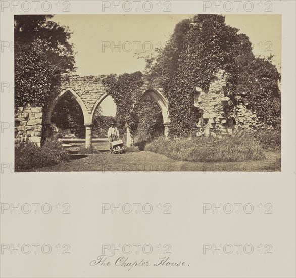 The Chapter House; Bayham, Great Britain; about 1865; Albumen silver print