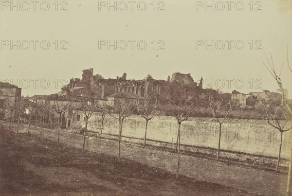 Palace of the Caesars, Rome; Mrs. Jane St. John, British, 1803 - 1882, Rome, Italy; 1856 - 1859; Albumen silver print