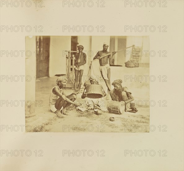 print; Colonel William Willoughby Hooper, British, 1837 - 1912, India; about 1870; Albumen silver print