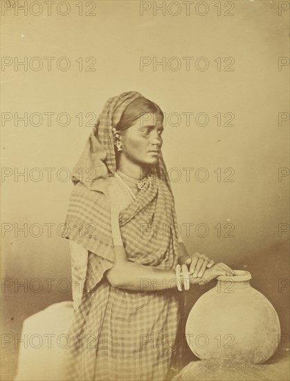 print; Colonel William Willoughby Hooper, British, 1837 - 1912, India; about 1870; Albumen silver print