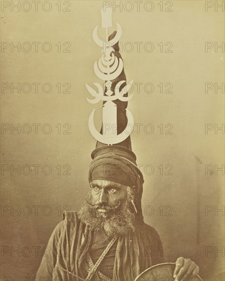 print; Colonel William Willoughby Hooper, British, 1837 - 1912, India; about 1870; Albumen silver print