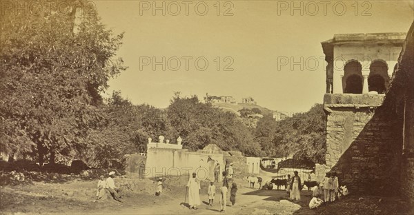 print; Colonel William Willoughby Hooper, British, 1837 - 1912, India; about 1870; Albumen silver print