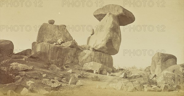 print; Colonel William Willoughby Hooper, British, 1837 - 1912, India; about 1870; Albumen silver print