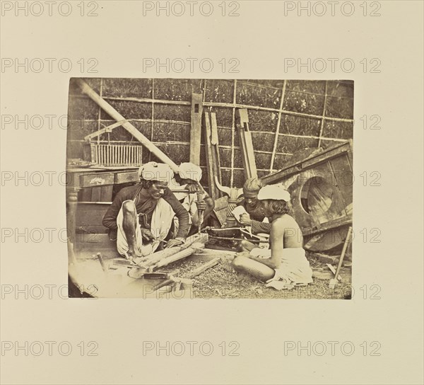 print; Colonel William Willoughby Hooper, British, 1837 - 1912, India; about 1870; Albumen silver print