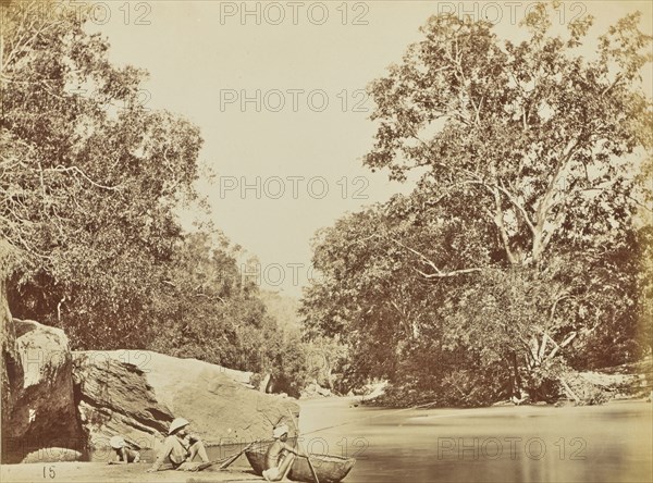 print; Colonel William Willoughby Hooper, British, 1837 - 1912, India; about 1870; Albumen silver print