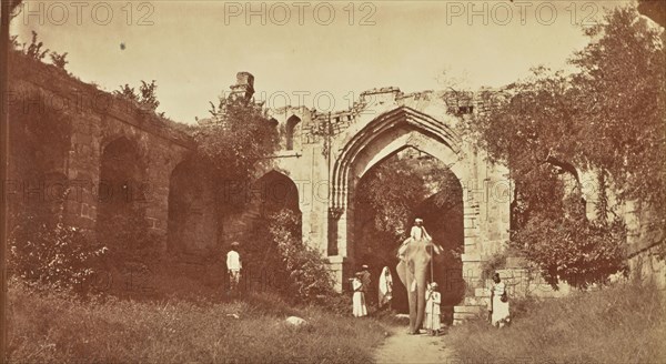 print; Colonel William Willoughby Hooper, British, 1837 - 1912, India; about 1870; Albumen silver print