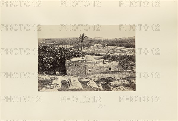 Samson's Gate, Gaza; Francis Frith, English, 1822 - 1898, Gaza, Palestine; 1858; Albumen silver print