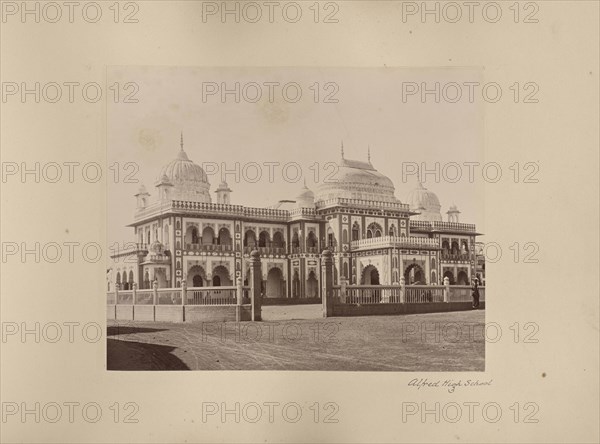 Alfred High School; India; 1886 - 1889; Albumen silver print