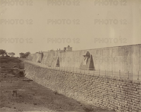 Gaorishankar Lake Dam; India; 1886 - 1889; Albumen silver print