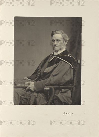 Duncan Harkness Weir, D.D., Professor of Oriental Languages; Thomas Annan, Scottish,1829 - 1887, Glasgow, Scotland; 1871
