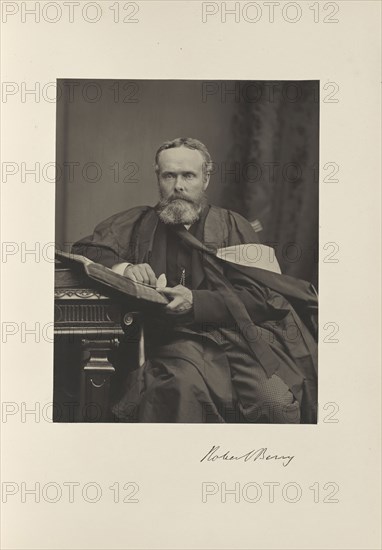 Robert Berry, M.A., Advocate, Professor of Law; Thomas Annan, Scottish,1829 - 1887, Glasgow, Scotland; 1871; Carbon print