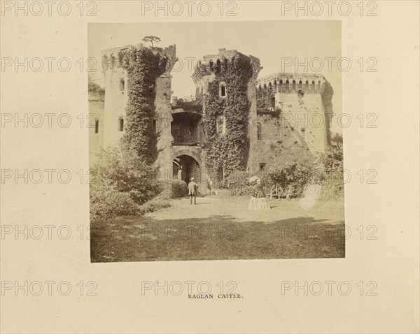 Raglan Castle; Francis Bedford, English, 1815,1816 - 1894, Raglan, Monmouthshire, Wales; 1862; Albumen silver print