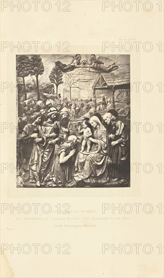 Altarpiece; William Chaffers, British, active 1870s, London, England; 1872; Woodburytype; 11.4 × 9.8 cm, 4 1,2 × 3 7,8 in