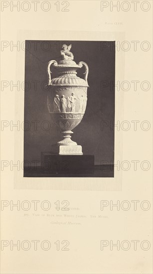 Vase; William Chaffers, English, 1811 - 1892, London, England, Europe; 1871; Woodburytype; 11.7 x 7.7 cm, 4 5,8 x 3 1,16 in